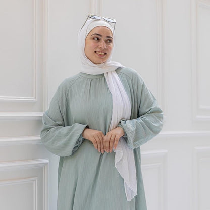 Mint Raglan Autumn Dress