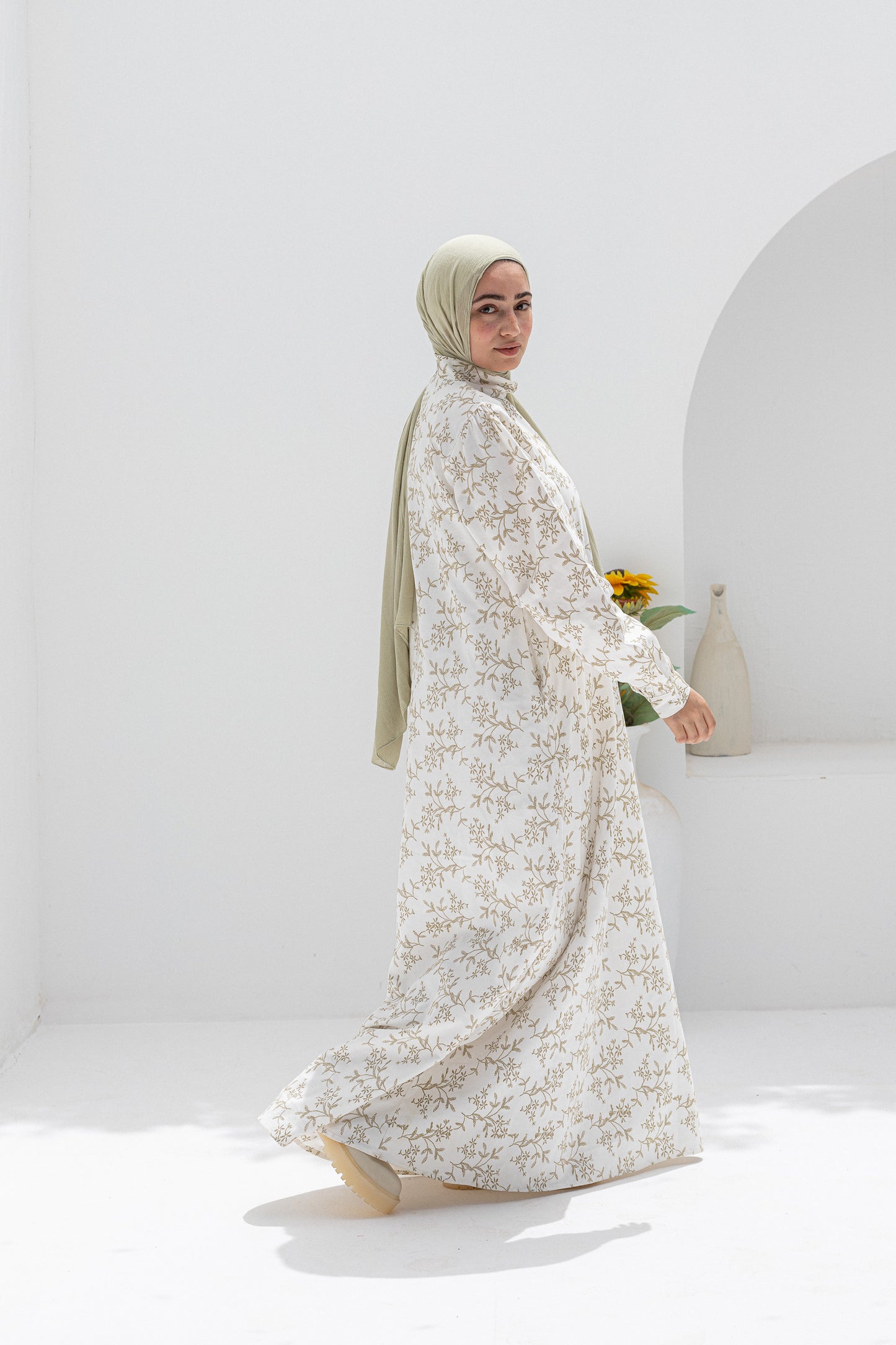Gabardine Dress