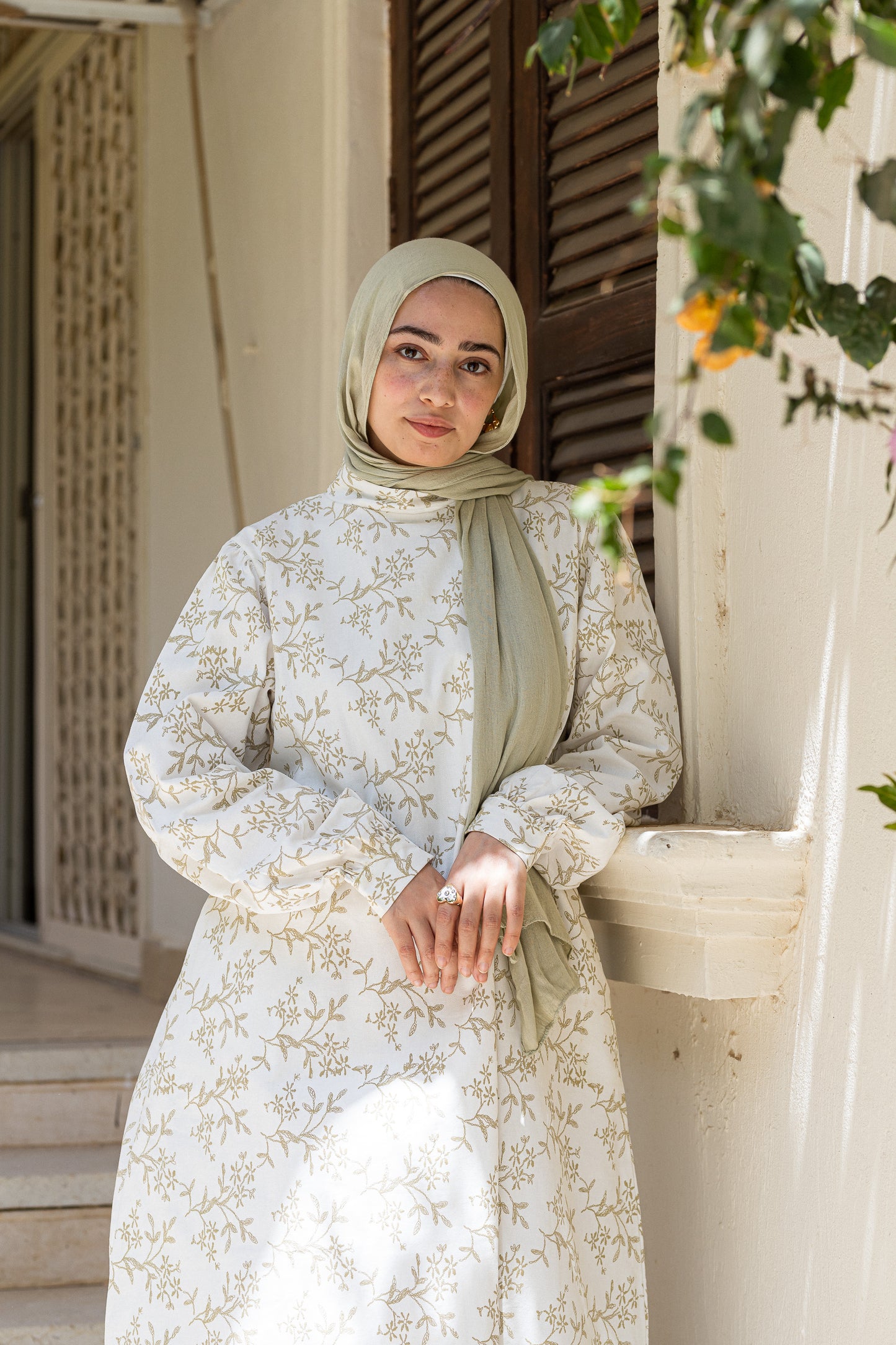 Gabardine Dress