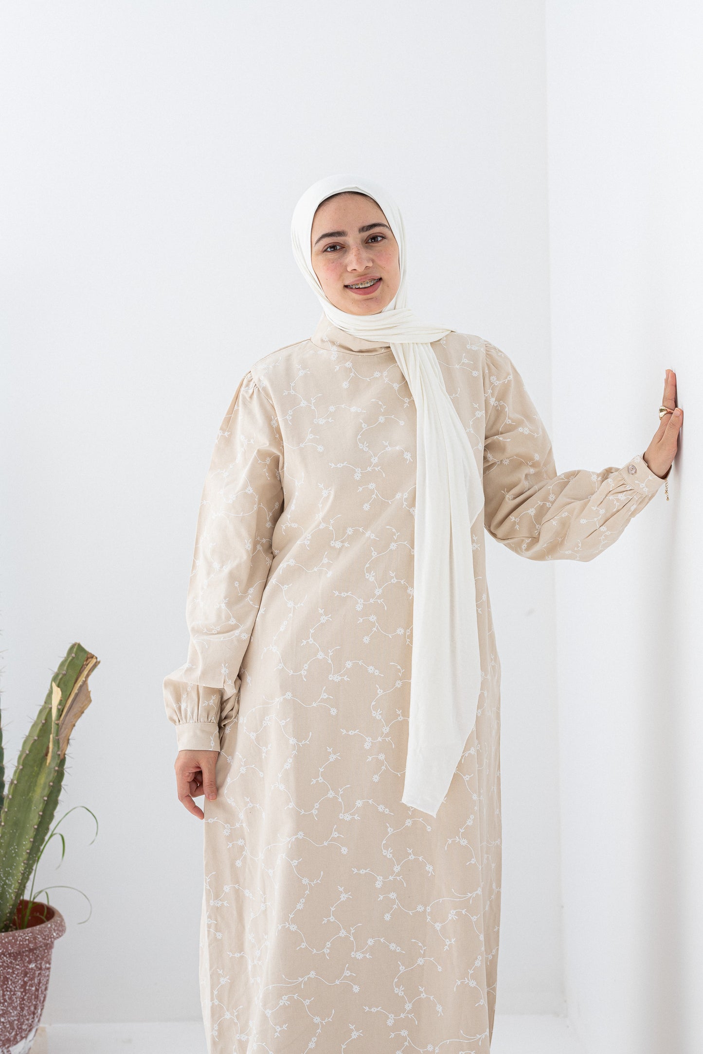 Gabardine Dress
