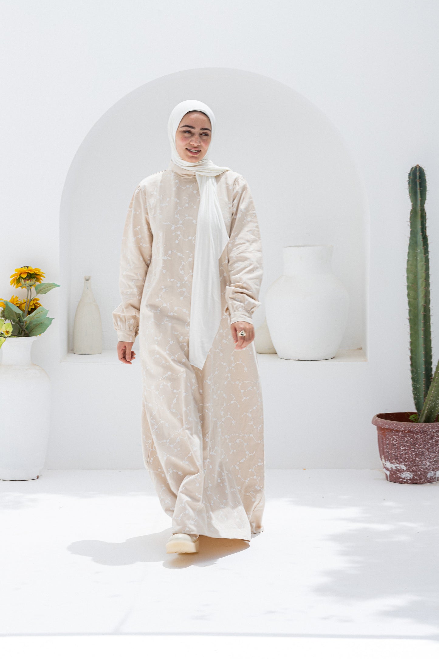Gabardine Dress